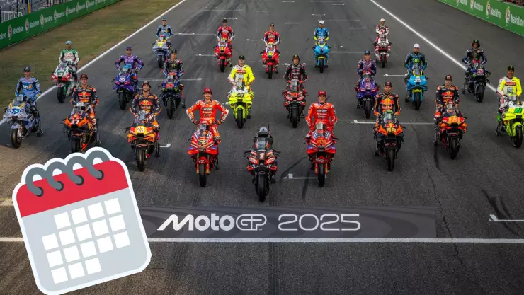 Calendario MotoGP 2025: Así quedan el calendario de los grandes premios para esta temporada