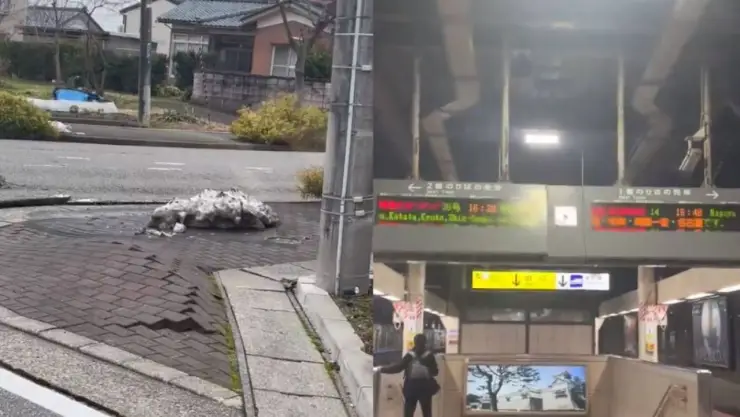 Sismo en Japón