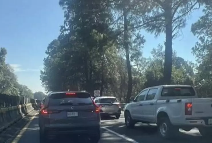 Cómo se encuentra la autopista México–Cuernavaca HOY.
