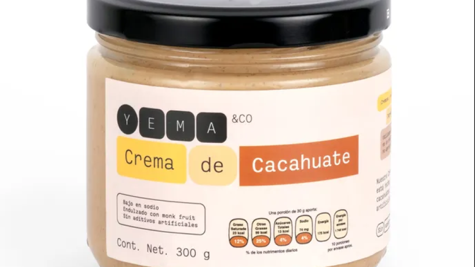 Crema de cacahuate
