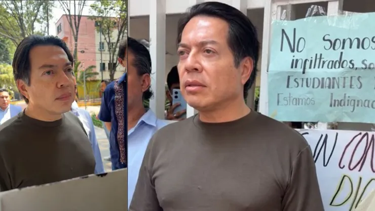 Estudiantes rechazan mesa de diálogo con Mario Delgado en Canal Once y mantienen toma