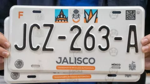 Placas de Jalisco