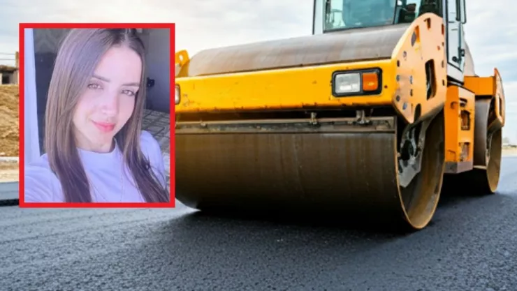 Muere ingeniera aplastada por una apisonadora