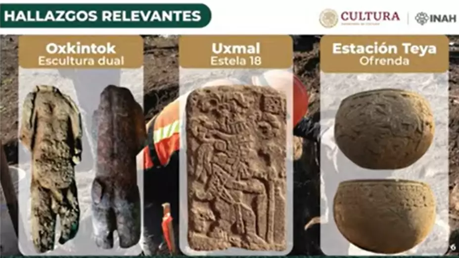 hallazgos Tren Maya tramo 3 mañanera de AMLO