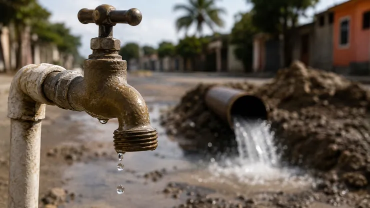 Fuga provoca CORTE DE AGUA en Puerto Vallarta; estas son las zonas afectadas