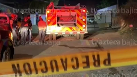 Incendio en Ribera de la Presa León Gto