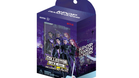 Tarjetas coleccionables tradicionales de Kpop Demon Hunters