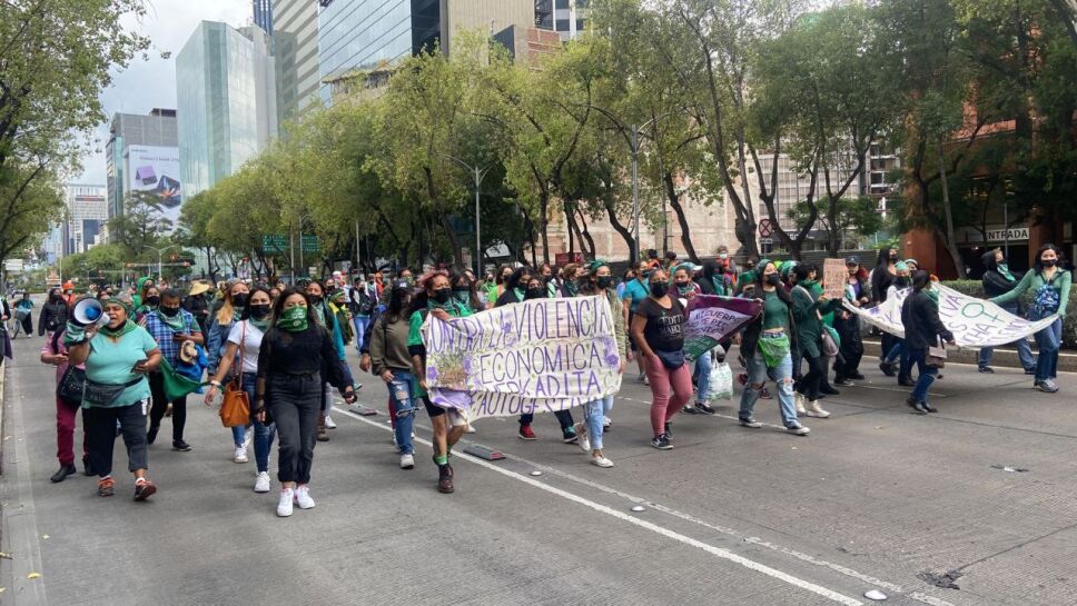 marcha aborto legal #28S cdmx