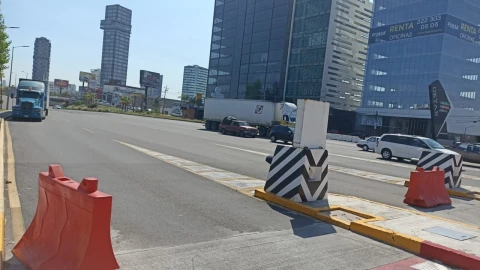 cierres en la Vía Atlixcáyotl