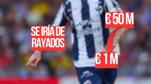 Un día costaba 50 millones, hoy cuesta solo 1 y sería prospecto a irse de Rayados de Monterrey