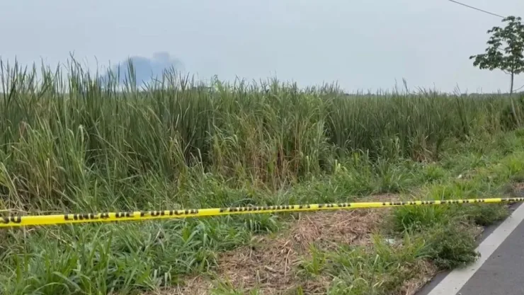 cadáver en carretera de Veracruz