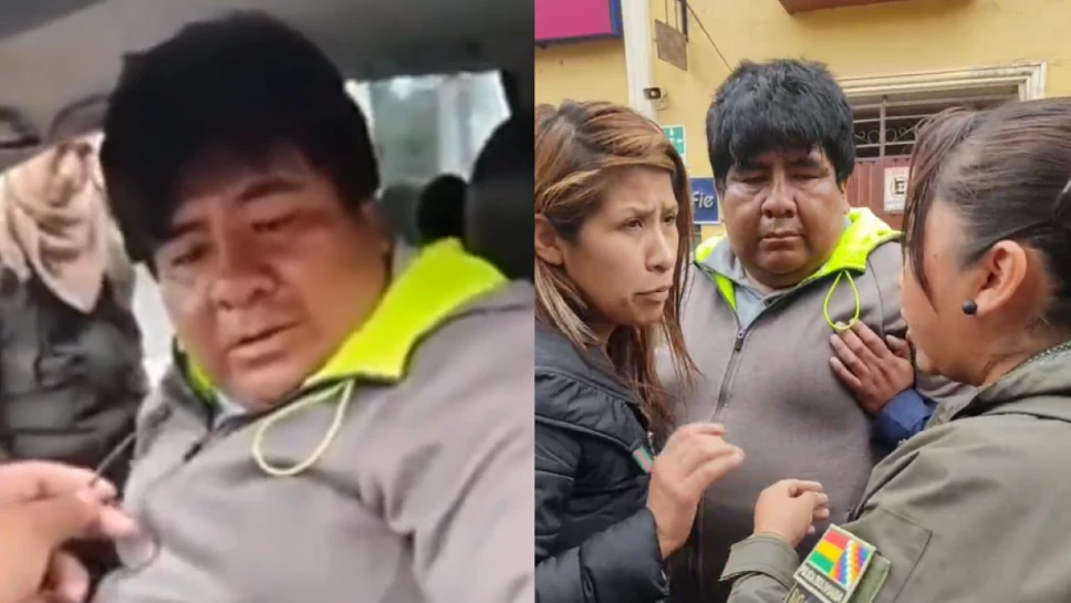 Conductor en estado de ebriedad evita ser detenido en Bolivia.png