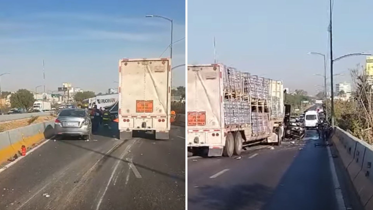 Accidente Puente de La Herradura rutas alternas
