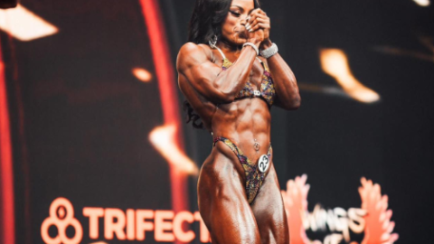 Cydney Gillon fue la ganadora de la categoría Figure Olympia
