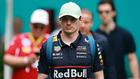 Max Verstappen, previo a una carrera de la Fórmula 1