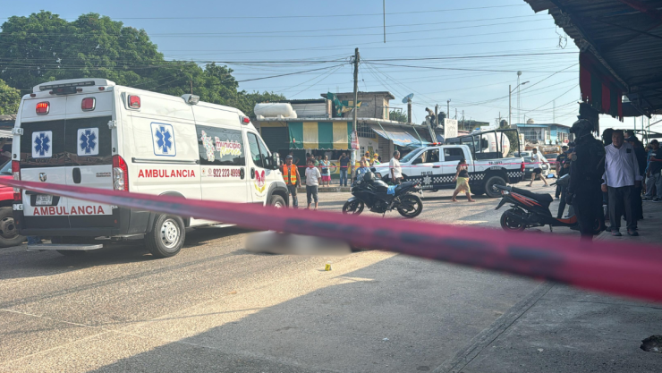 Un hombre fue asesinado a balazos en Minatitlán