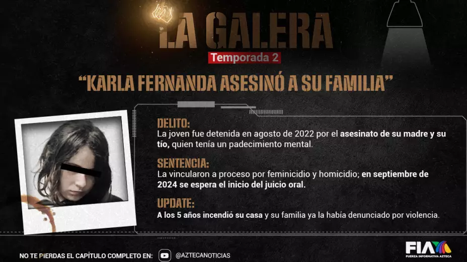 Caso Karla Fernanda: La joven que vivió días con los cuerpos de su mamá y tío