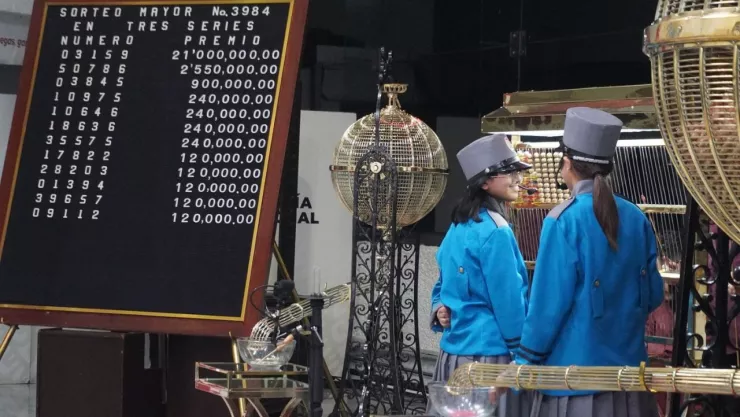 Revelan a los ganadores del Sorteo Mayor 3985 de la Lotería Nacional