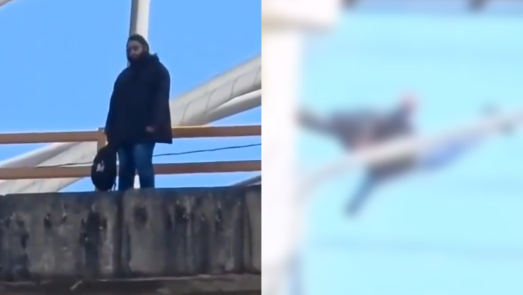 Joven salta de puente en Santo Domingo