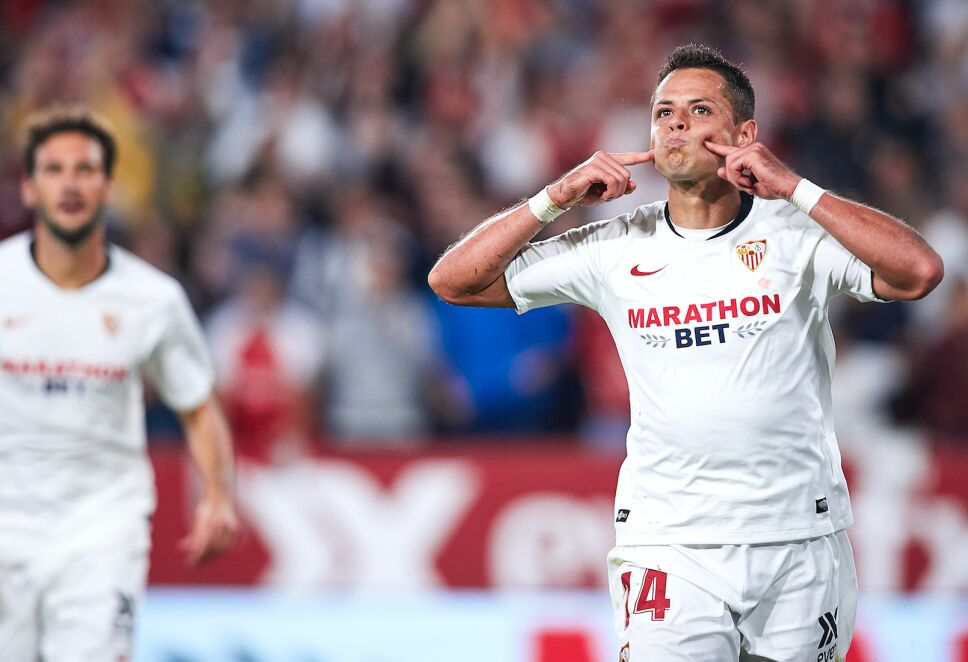 Chicharito en el Sevilla