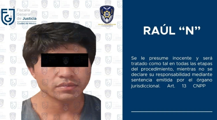 Hombre en CDMX fue detenido por presuntamente explotar sexualmente a su pareja.
