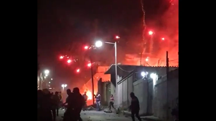 Tultepec explosión pirotecnia