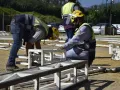 Así va la construcción del Centro de Acopio.