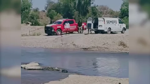 Localizan a un hombre sin vida flotando en río Presidio, en Mazatlán