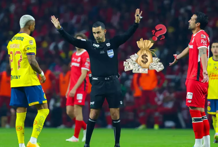 Un árbitro en México puede hacer dinero, pero con el gafete FIFA los ingresos son mucho mayores