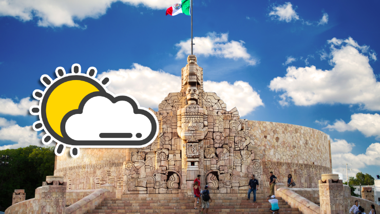 Clima en Mérida, HOY 25 de marzo de 2026_ Vaguada ‘hará de las suyas’ en la Península de Yucatán.webp