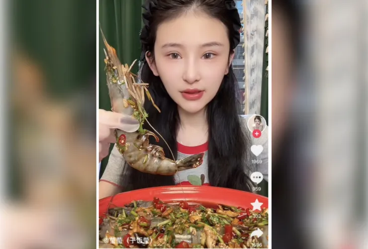 Chen Ziyi, famosa influencer de mukbang