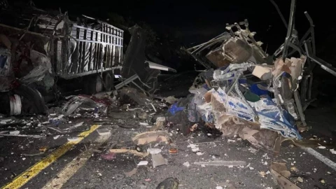 Accdiente Oaxaca muertos autobus de pasajeros