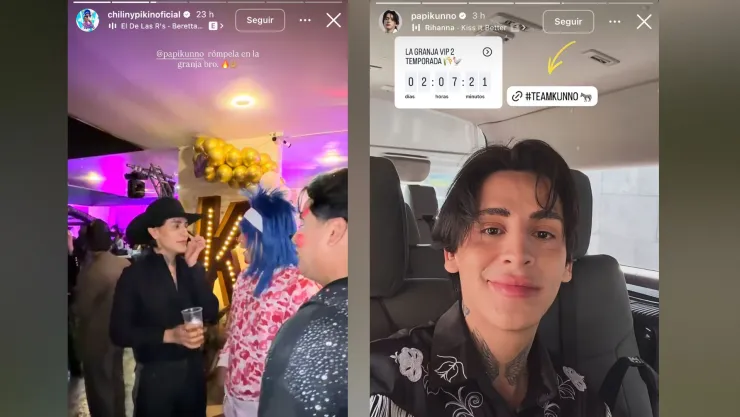 De fiesta antes del encierro: Kunno se despide de sus amigos previo a La Granja VIP Segunda Temporada