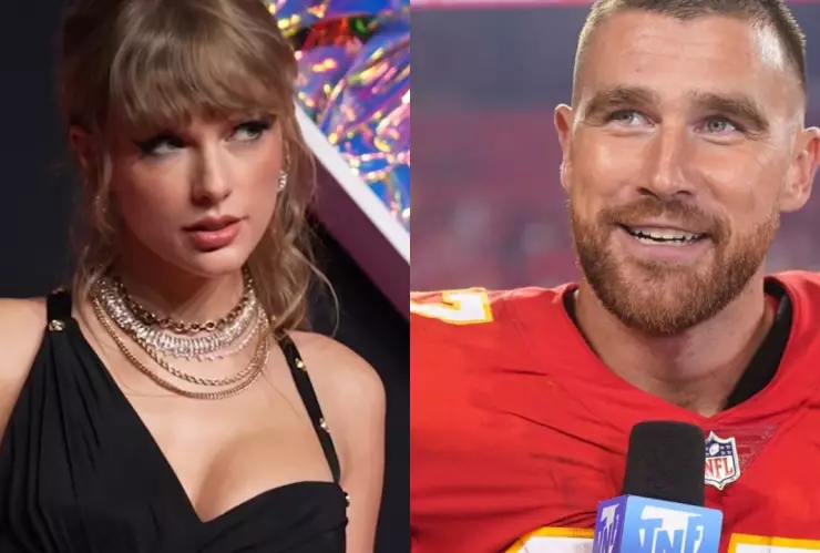 ¿Será cierto? Afirman que Taylor Swift salió del partido de Travis Kelce en una máquina de palomitas