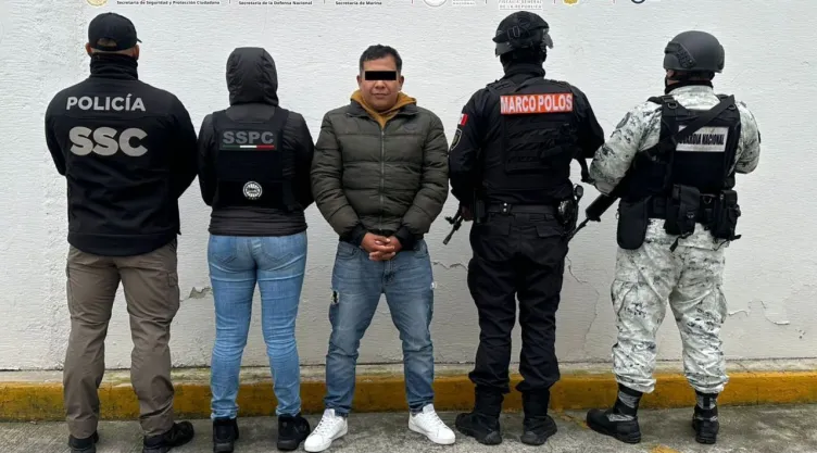 Detienen a Erasmo Carlos “N” en Iztapalapa: presunto integrante de banda de extorsionadores