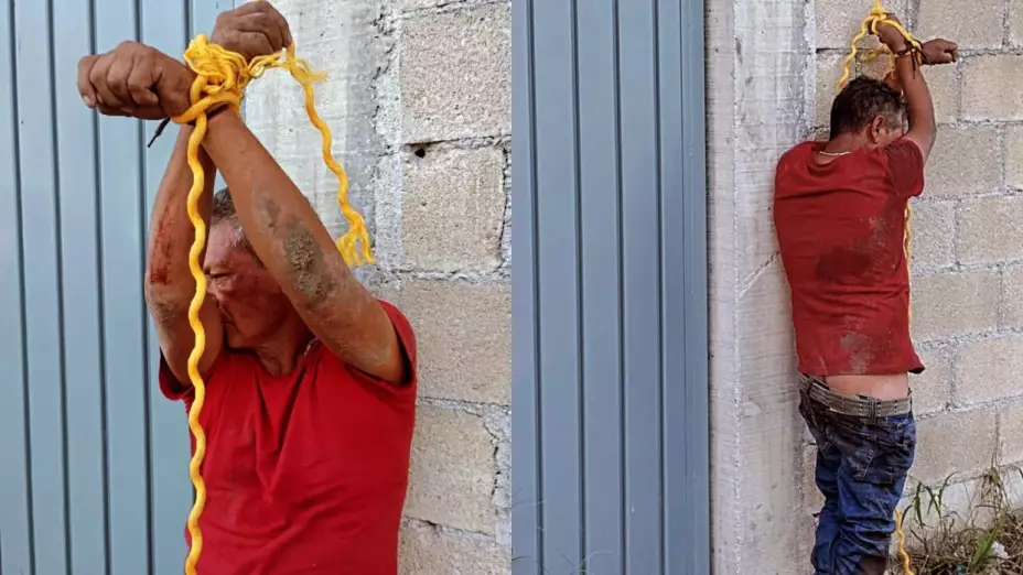 Golpean-a-hombre-por-abusar-sexualmente-de-una-perrita-en-Quintana-Roo