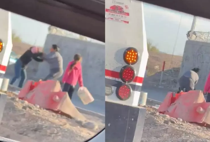 Pelea callejera al sur de Chihuahua
