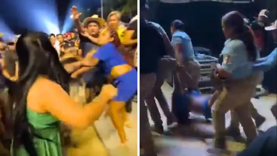 El momento de la pelea fue captado en video y rápidamente se volvió viral en redes sociales