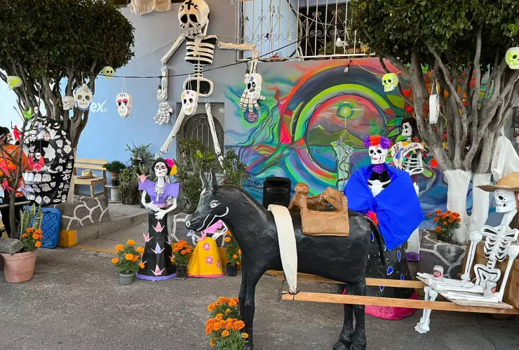 Catrinas gigantes en Tláhuac 2023