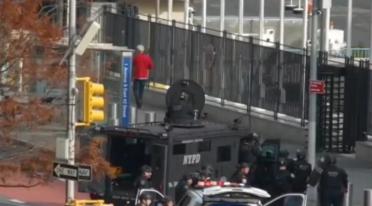 hombre armado nueva york onu