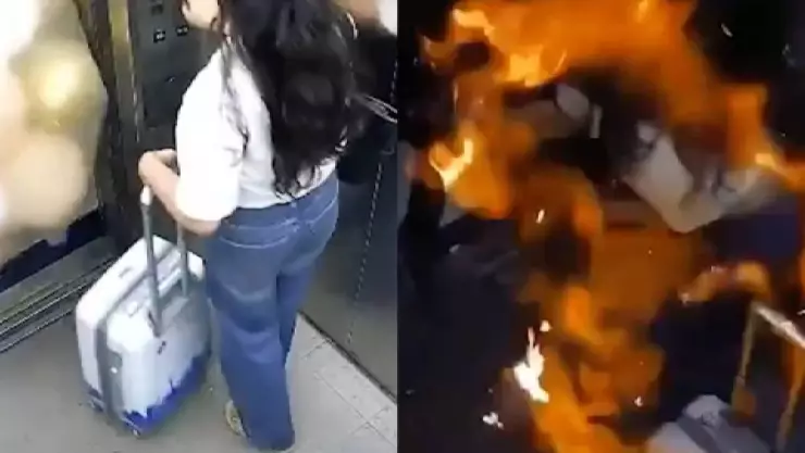 ¡Tragedia en el elevador! Globos de helio explotan en espacio cerrado y dejan varios heridos (VIDEO)