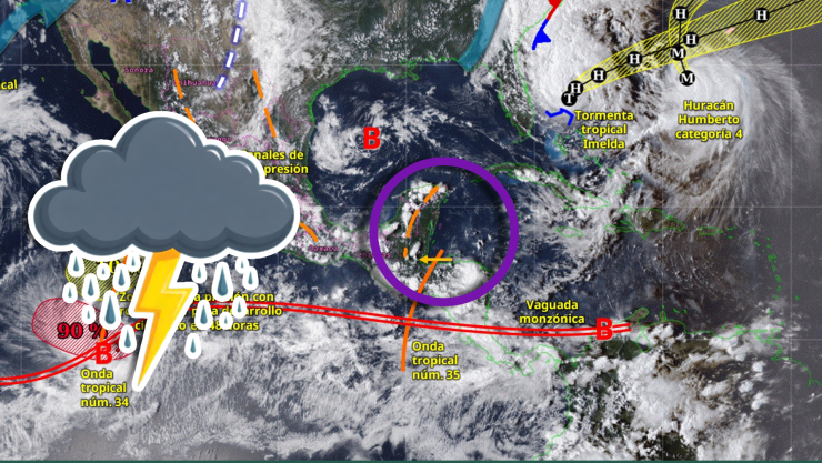 Clima en Cancún y Quintana Roo HOY 30 de septiembre de 2025_ ¡Prepárate! Seguirán las lluvias fuertes.jpg
