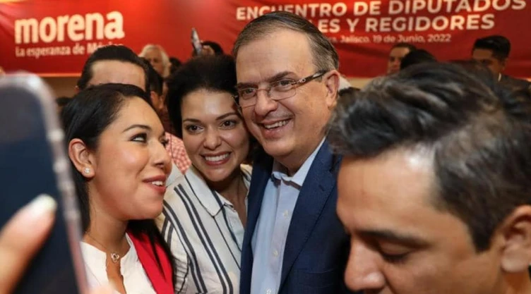 Ebrard positivo Covid-19