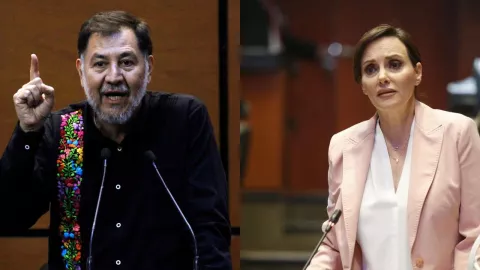 Noroña y Lilly Téllez