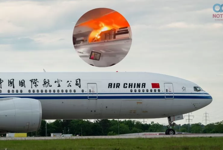Incendio en vuelo de Air China por batería de litio