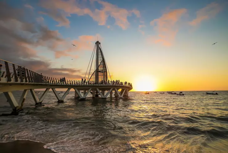 Puerto Vallarta se escapa del frío extremo; México es afectado por dos frentes fríos