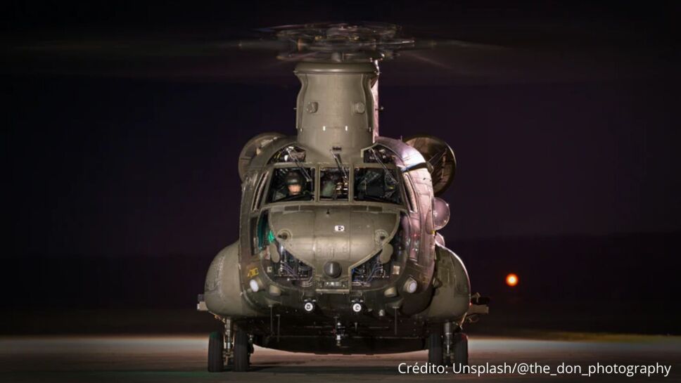 Helicóptero militar recibe disparo sobre Virginia; hirió a un miembro de la tripulación