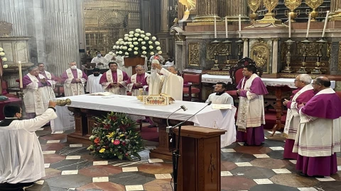 actividades para el 1 y 2 de Noviembre de 2023 en la Catedral de Puebla