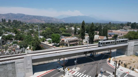 Ampliación de la Línea A del Metro de Los Ángeles