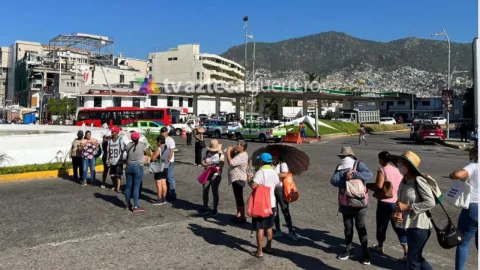 Bloqueo Costera Acapulco